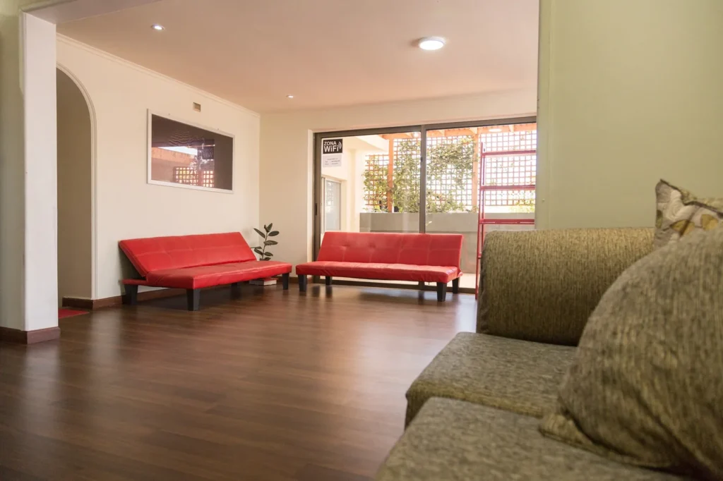 Recepción del centro Moves Mujer
